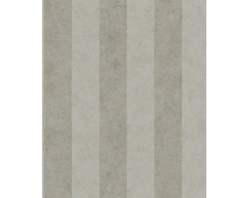 Papier peint intissé 34822 GZSZ rayures marron gris Papier peint à rayures