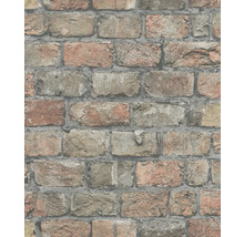 Papier peint motif brique