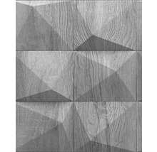 Panneaux en bois avec motif géométrique