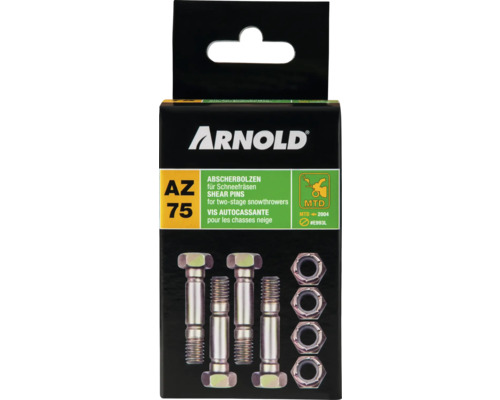 Arnold AZ 75 Scherstifte für Schneefräsen Packung