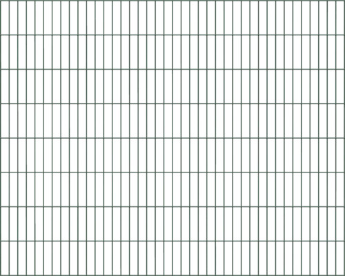 Panneau rigide double fil ALBERTS 6/5/6 200 x 160 cm vert
