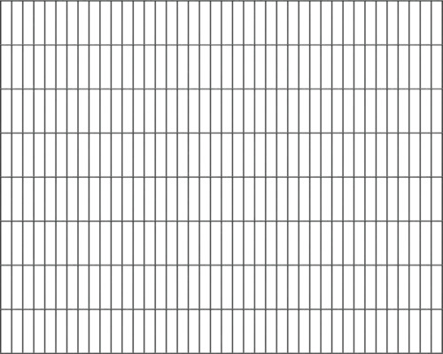 Doppelstabmatte ALBERTS Typ 6/5/6 200 x 160 cm anthrazit Metallgitter für Bau und Industrie