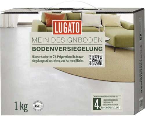 Vitrification de sol Lugato Mein Designboden 1 kg