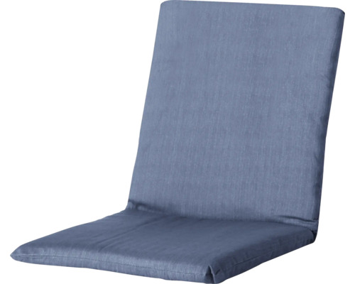 Coussin pour siège empilable Basic bleu 97x49x4,5 cm