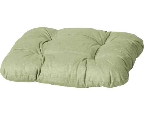Coussin d'assise Basic green 38x38x5 cm