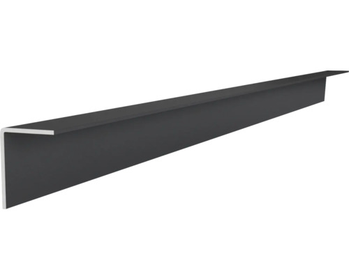 Profilé de revêtement latéral RAL 7016 45x3000 mm Profilé d''angle en métal