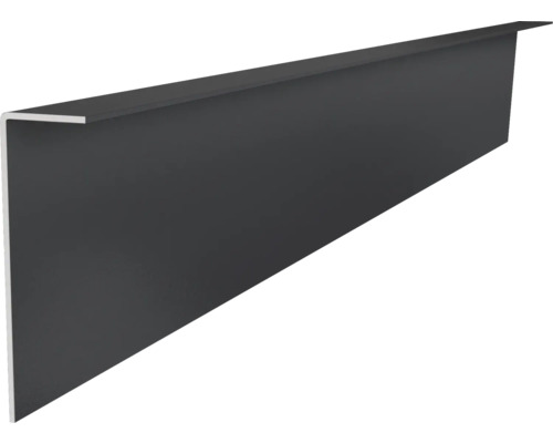 Profilé de revêtement latéral RAL 7016 90x3000 mm Profilé de finition murale en métal