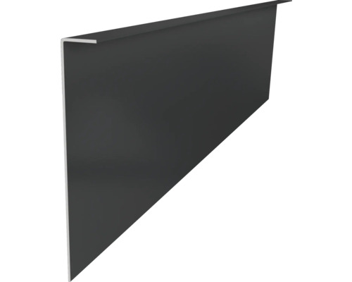 Profilé de revêtement latéral RAL 7016 180x3000 mm Profilé de bord de toit en métal