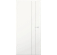 Porte intérieure lisse avec garniture de poignée