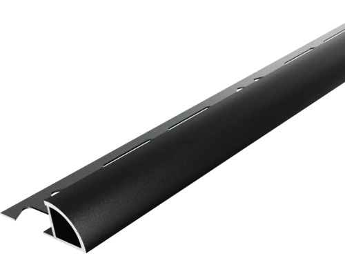Profilé de finition DURAL Durondell noir 250 x 8 mm