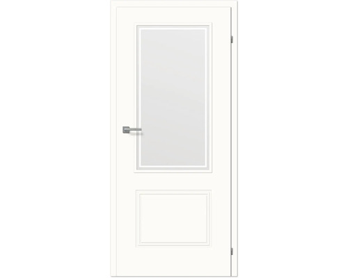 Porte intérieure Pertura Tamo 03 laque blanche (semblable à RAL 9010) 61x198,5 cm droite sans perçage pour serrure Porte intérieure Pertura Tamo 03 laque blanche (semblable à RAL 9010) 61x198,5 cm droite sans perçage pour serrure