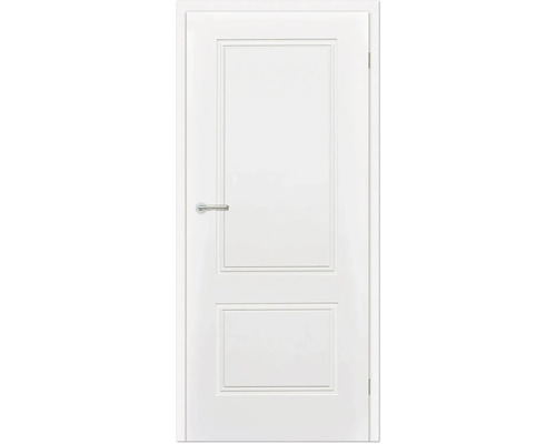Pertura Zimmertür Tamo 01 Weißlack RAL 9003 signalweiß 86x198,5 cm Rechts ohne Schlüssellochbohrung Pertura Zimmertür Tamo 01 Weißlack RAL 9003 signalweiß 86x198,5 cm Rechts ohne Schlüssellochbohrung