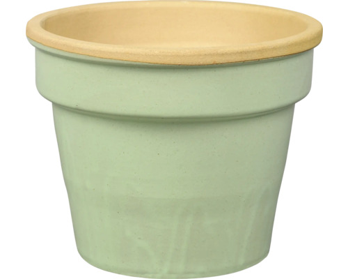 Pot de fleurs Lafiora Ø 34 cm h 26,5 cm vert pastel