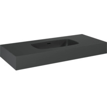 Vasque rectangulaire en fonte minérale avec cuve