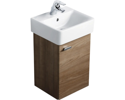 Lavabo avec meuble sous-vasque et robinetterie