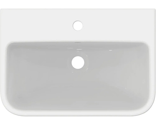 Vue de dessus d''un lavabo en céramique sanitaire