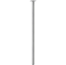 Tarrox Tischbein rund Ø 30 x 800 mm, silber