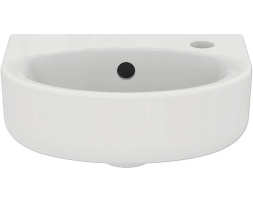 Vasque à main en céramique avec trou de robinet