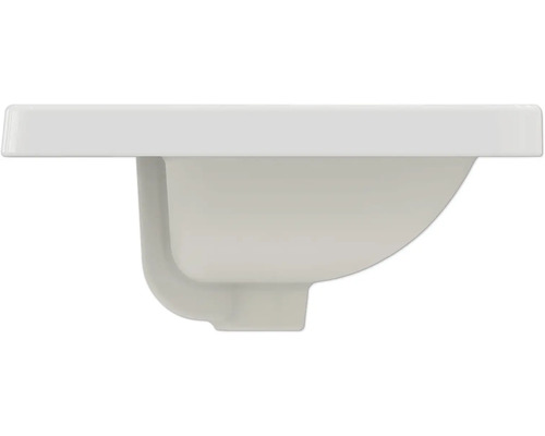 Vasque en céramique par le dessous