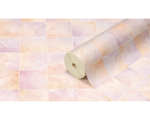 Rolle Vinylbodenbelag in Schachbrettmuster Optik