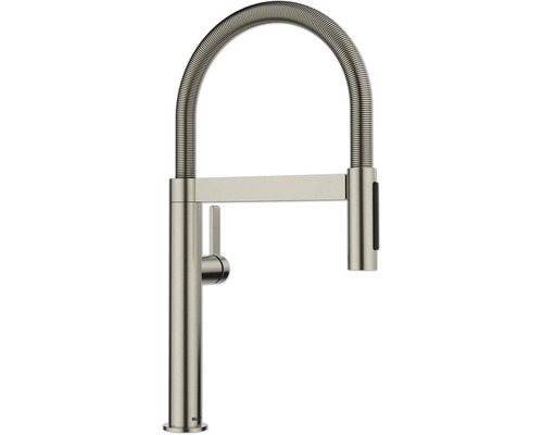 Robinet de cuisine avec douchette Blanco CULINA-S II Mini satin platinum satiné 527703