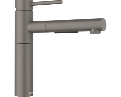 Robinet de cuisine avec douchette Blanco ALTA-S II gris volcanique mat 527548 Robinet de cuisine avec douchette extractible
