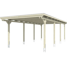 Einzelcarport SKAN HOLZ Emsland 404x846 cm mit EPDM-Folie natur