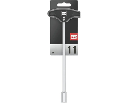 INBUS® 71932 T-Griff Außensechskant Steckschlüssel 11mm, mit HybridTouch — Made in Germany INBUS® 71932 T-Griff Außensechskant Steckschlüssel 11mm, mit HybridTouch — Made in Germany