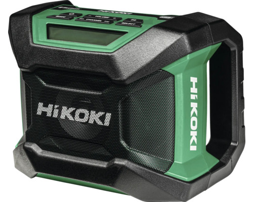 Radio de chantier sans fil HiKOKI UR18DA 18 V avec DAB+, sans batterie ni chargeur Radio de chantier HiKOKI