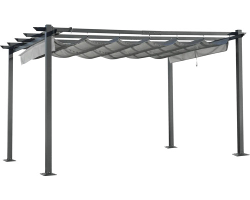 Pergola Garden Place 300 x 400 x 230 cm grau