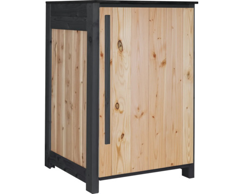 Armoire de jardin/Cuisine d'extérieur Konsta Type 603 sapin de Douglas desserte 60 x 58 x 92 cm naturel