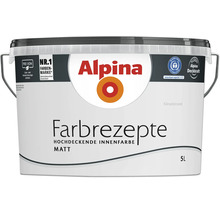 Alpina Farbrezepte Wandfarbe kieselstrand 5 L