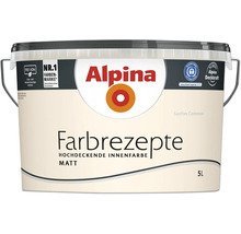 Alpina Farbrezepte Wandfarbe sanftes cashmere 5 L