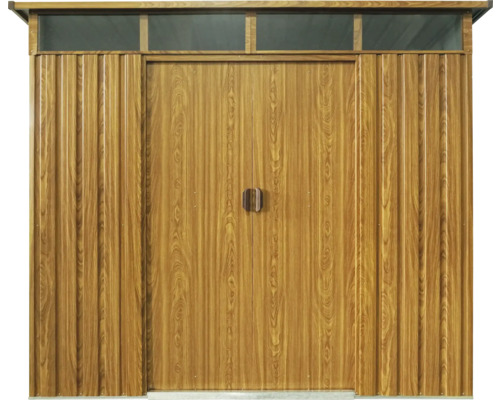 Gartenschrank mit Doppeltür und Oberlicht