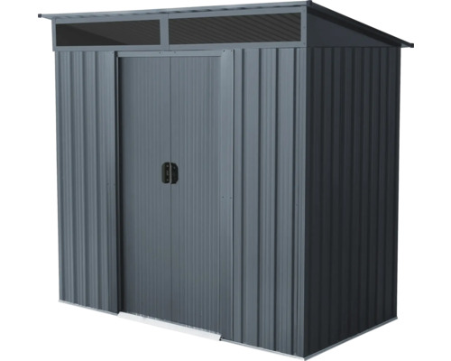 Metall Gerätehaus mit Doppeltür