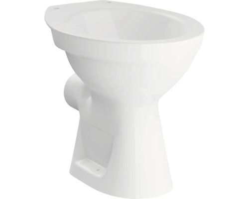 WC à poser cuvette à fond creux blanc brillant sans abattant 003-2209