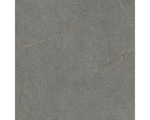 FLAIRSTONE Feinsteinzeug Terrassenplatte Canyon Grey rektifizierte Kante 90 cm x 90 cm x 2 cm Fliese aus Schiefer