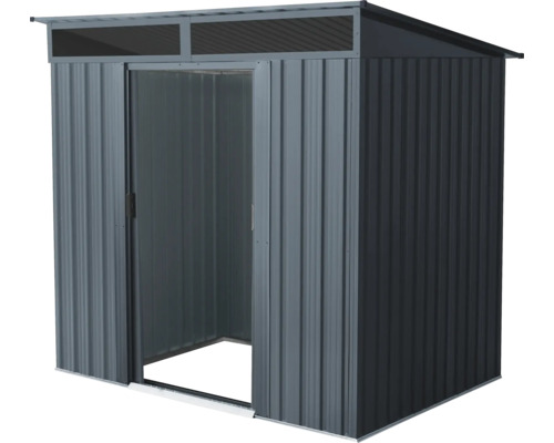 Metall Gerätehaus mit Schiebetür