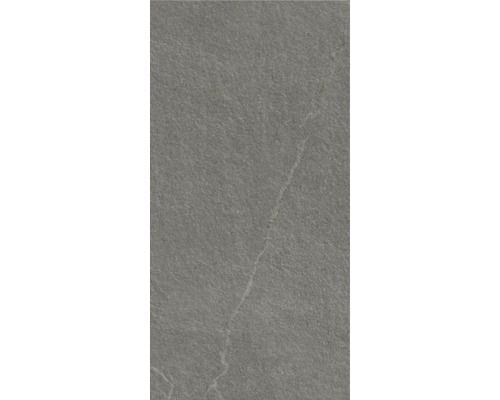 Dalle de terrasse en grès cérame fin FLAIRSTONE Canyon Grey bord rectifié 120 x 60 x 2 cm Motif de carreaux aspect pierre