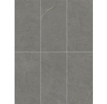 FLAIRSTONE Feinsteinzeug Terrassenplatte Canyon Grey rektifizierte Kante 120 cm x 60 cm x 2 cm