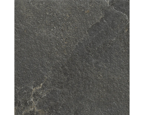 Gros plan d''un carreau de sol foncé aspect pierre