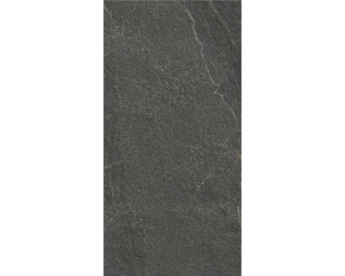 Carreau en grès cérame foncé avec surface mate