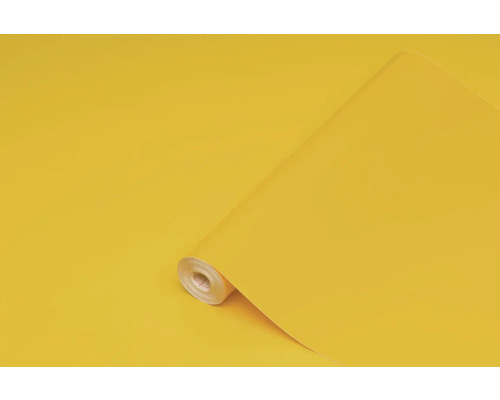 Film adhésif d-c-fix® laque uni jaune banane 45x200 cm