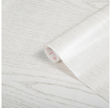 d-c-fix® Klebefolie Holzdekor Perlmutt weiss 90x210 cm