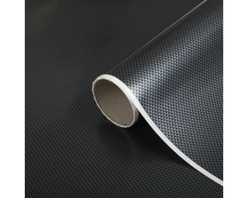 d-c-fix® Klebefolie Metallic Carbon silber schwarz 45x150 cm
