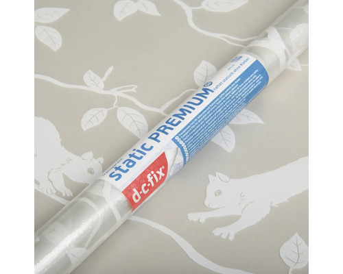 Rouleau de film statique pour fenêtre avec motif d''écureuil de d-c-fix