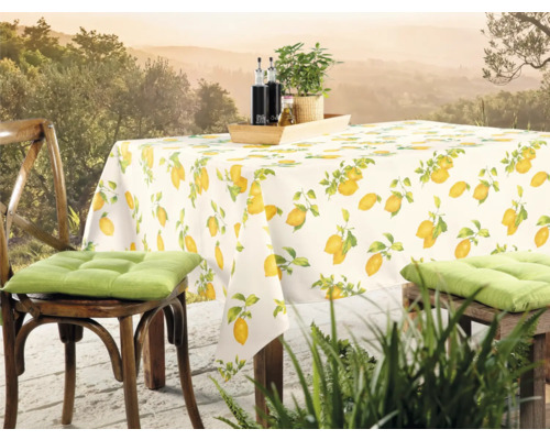 Nappe citron 130x160 cm