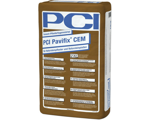 Sac de mortier de jointoiement pour pavés PCI Pavifix CEM