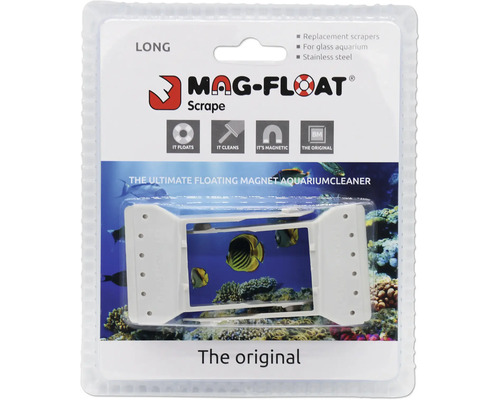 Lame Klinge Mag-Float Long pour aimant à algues pour aquarium, nettoyeur de vitres flottant