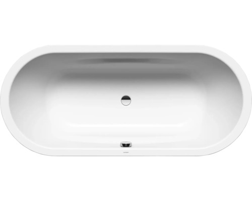 Baignoire KALDEWEI VAIO DUO OVAL Invisible Grip 951 80 x 180 cm blanc alpin brillant revêtement antidérapant sur toute la surface 233100011001